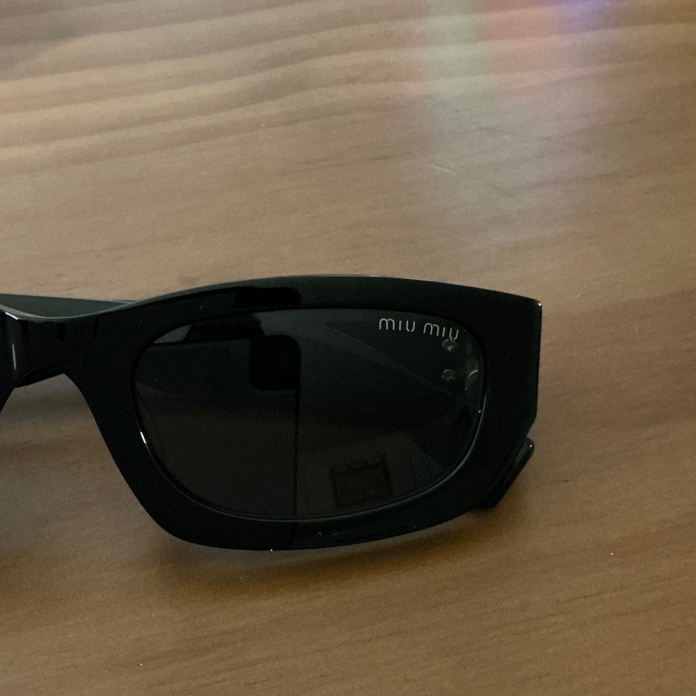 Miu Miu Dark Sunglasses - Picture 2 of 5